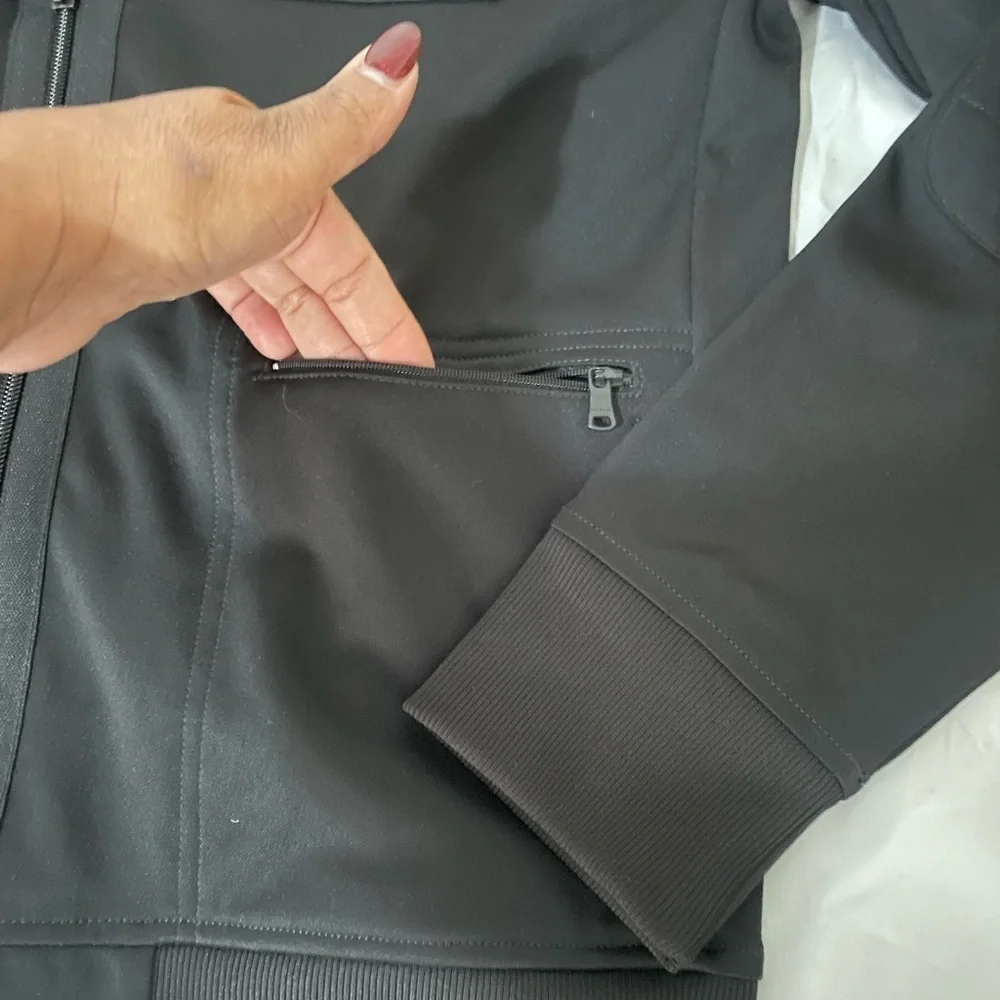 Express Men's Black Military Jacket